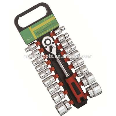 3/8"DR.10MM 19PCS SOCKET TOOLS SET