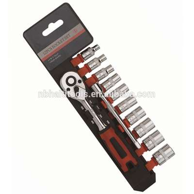 1/4"DR. 12PCS MINI SOCKET TOOLS SET 3/8'' 1/2'' 12pcs set